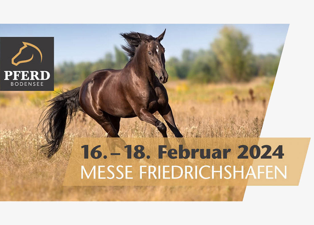 We are exhibitor at Pferd Bodensee