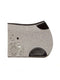 FARFALLA silvergrey felt jumping saddle pad with black leather accents, clean no-strap finish