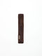 A dark brown fleece horse girth cover with a wrap-around design and a Manifattura VALOR brand label.