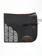 STERZING natural anthracite horse pad, brown leather details, perfect for dressage sessions.