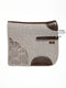 Durable STERZING horse pad, silvergrey tone with brown leather detailing, strapless.